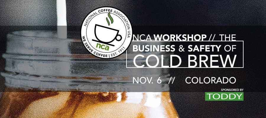 NCA Cold Brew Workshop NCA Cold Brew Workshop