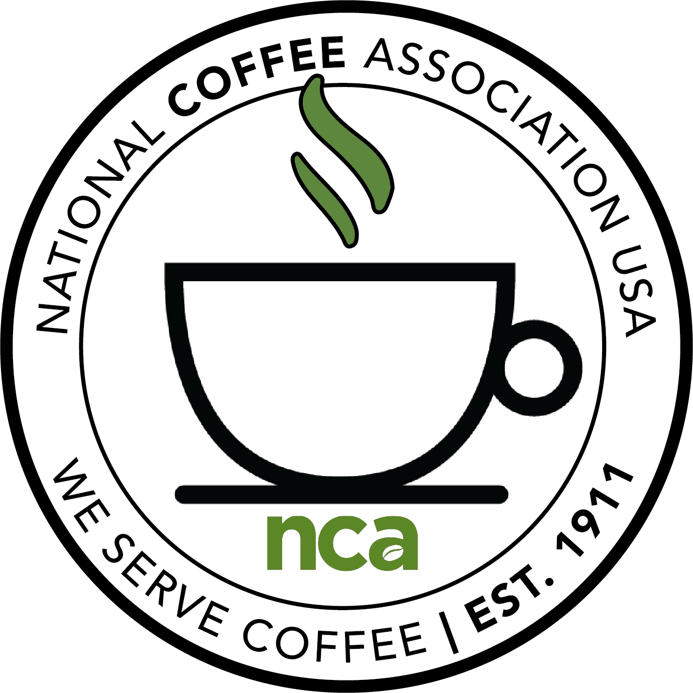 NCA We Serve Coffee